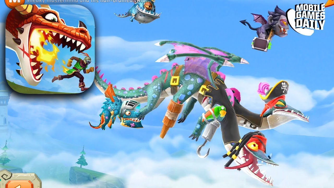 HUNGRY DRAGON - SWASHBUCKLER JEKYLL & FRIED (iOS Android)