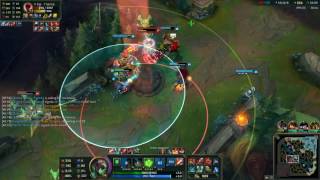 Flash to dodge nami r, 1v9 machine at his best :D