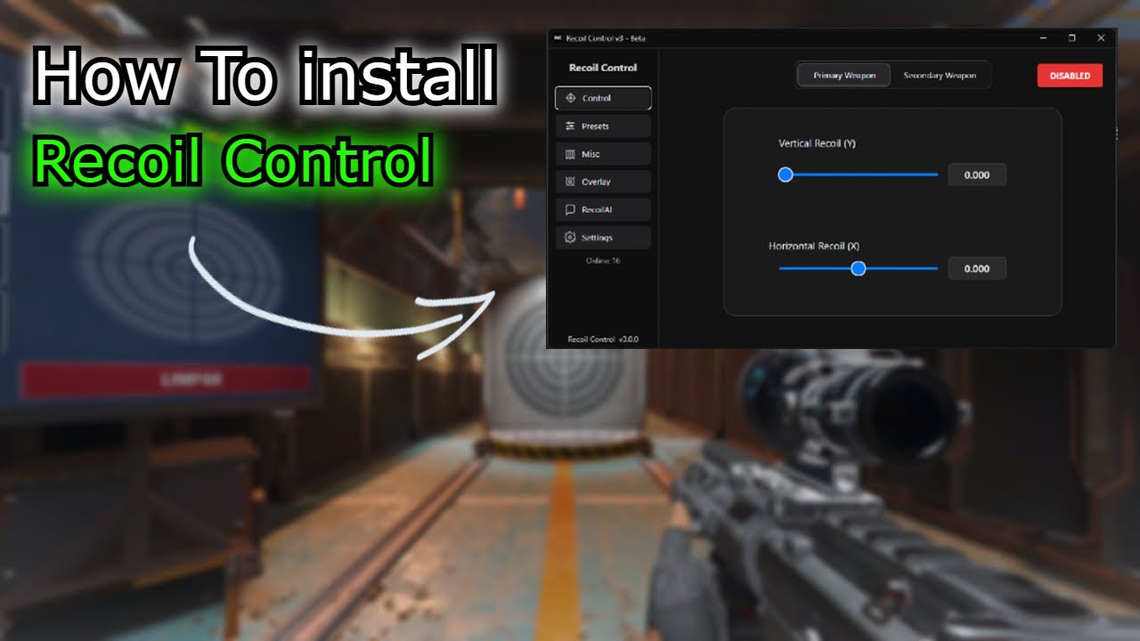 How to Install Recoil Control | Quick Guide