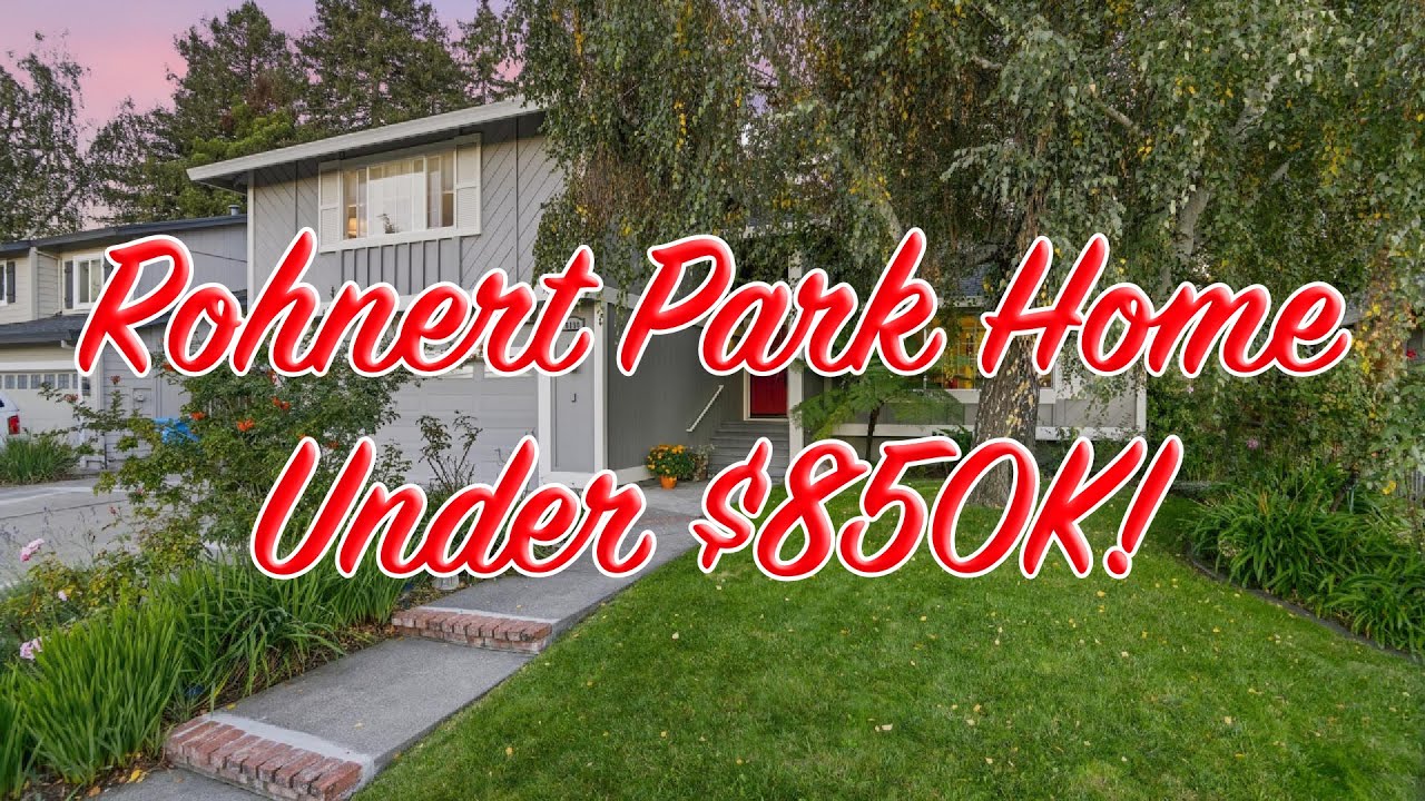 Updated 4-Bed Home for Sale in Rohnert Park, CA | 6190 San Gabriel Place | Sonoma County Real Estate