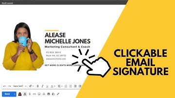Create a Clickable Email Signature in Canva