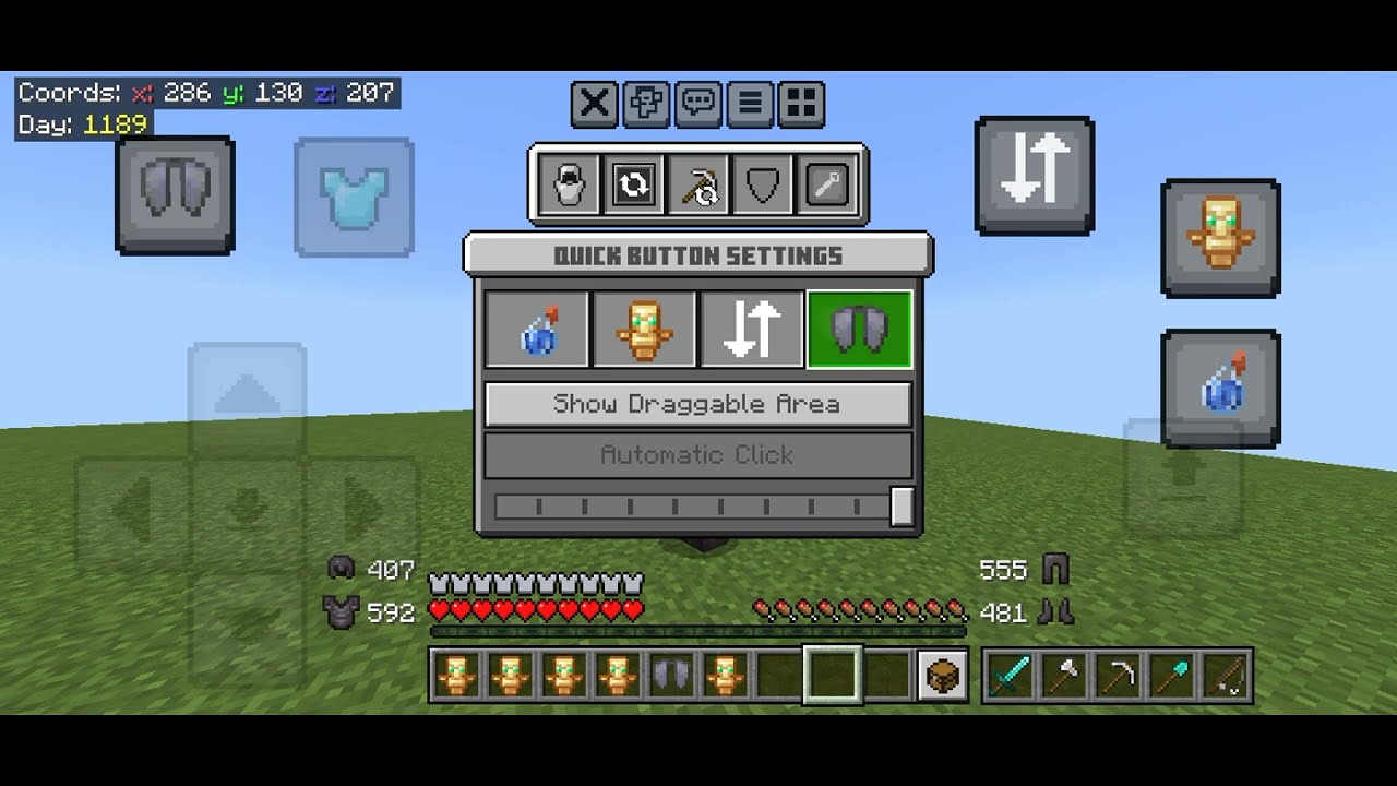 Utility Inventory V0.3 BETA 1 Release! - Texture Pack MCBE v1.21.60 ...