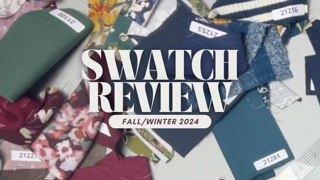 Fall/Winter Fabric Haul: Reviewing 94 Stunning Swatches from Style ...