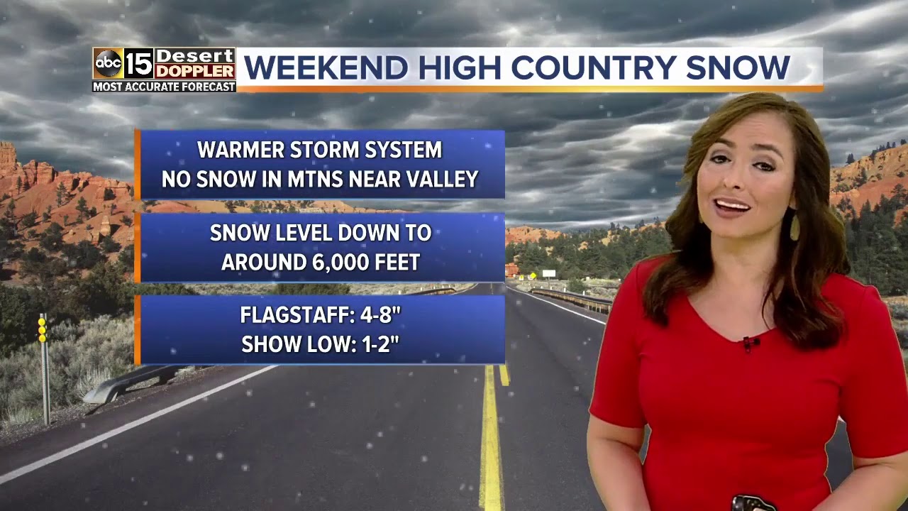 Winter storm to hit this weekend - YouTube