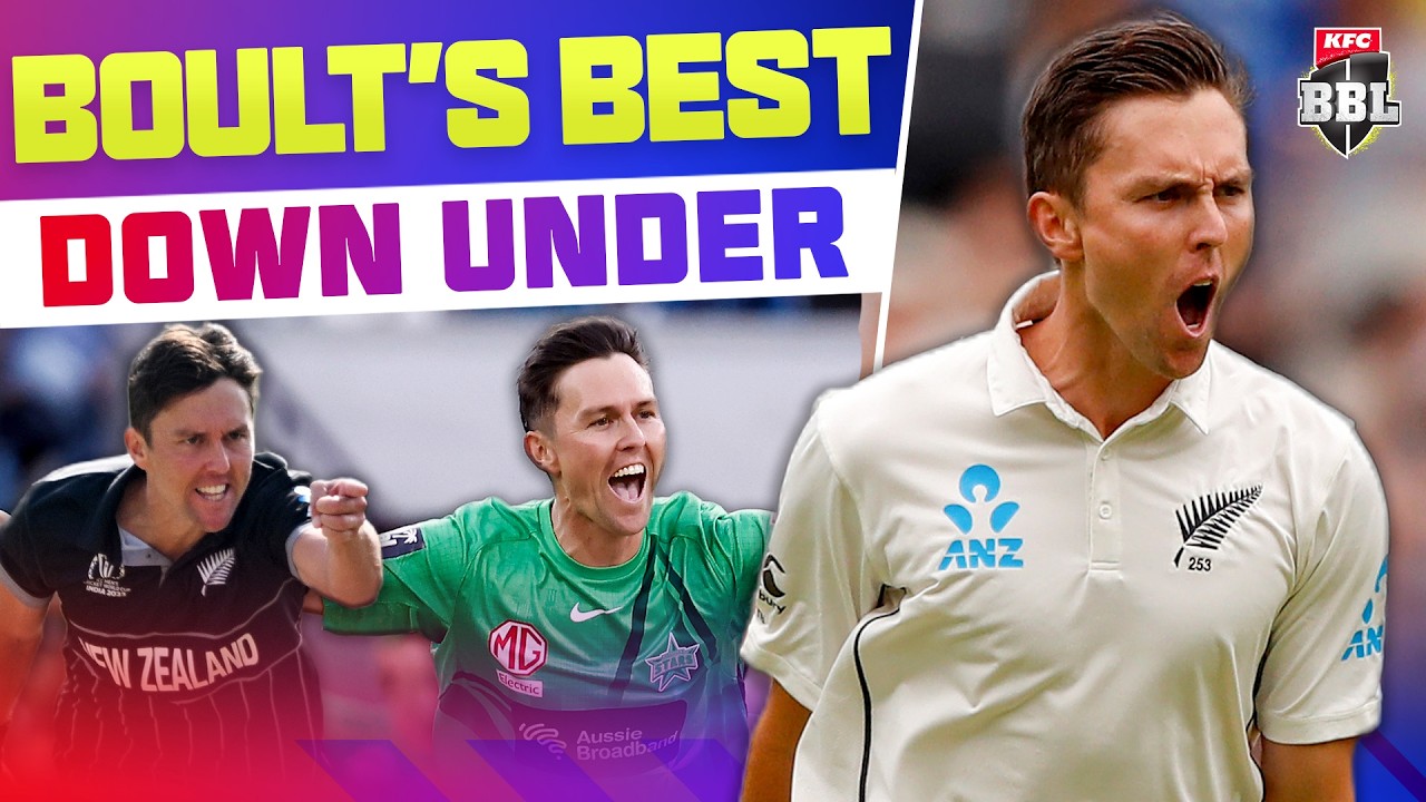 Trent Boult's GREATEST WICKETS in Australia 🤩 🇳🇿