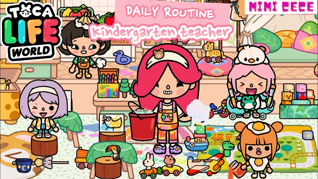 DAILY ROUTINE LÀM CÔ GIÁO MẦM NON SẼ RA SAO? 🧸🎀 | DAILY ROUTINE BEING KINDERGARTEN TEACHER