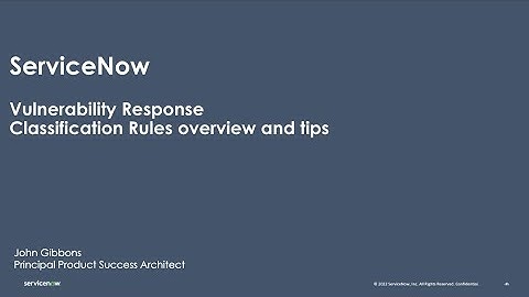 Vulnerability classification groups and rules
