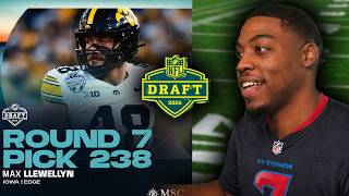 Max Llewellyn Highlights Reaction | Miami Dolphins - NFL Draft 2026
