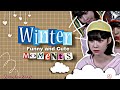 Winter cute and funny moments (aespa)