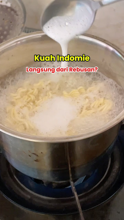 Where do you usually get your broth? #indomie #food #broth