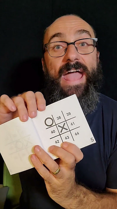 The Book That Can Beat You At Tic-Tac-Toe