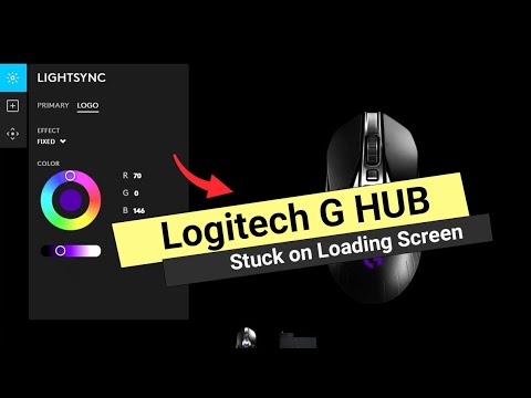 How to Fix Logitech Hub Stuck On - YouTube