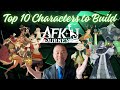 Top 10 characters to build afk journey