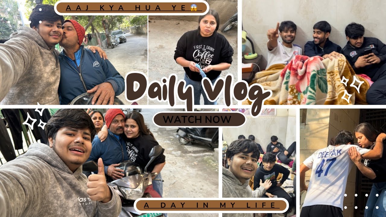 Daily vlog ye kya hua deepak ko 😱😱?