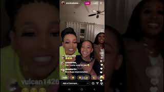 Monica Denise & Supa Cent Talking With Their Fans