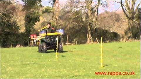 Rappa ATV Winder Machine working demonstration