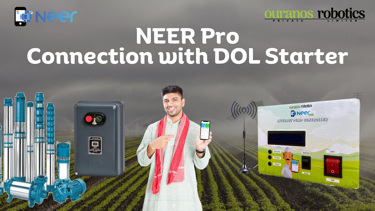 NEER Pro Internet Pump Controller Fitting With DOL Starter || DOL ...