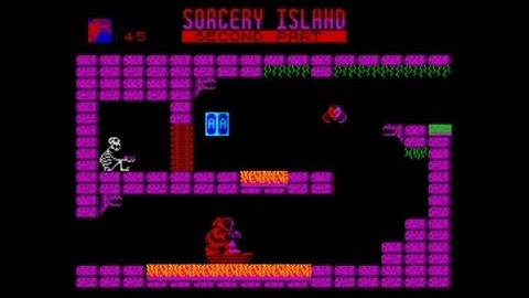 Sorcery Island (2021) Walkthrough + Review, ZX Spectrum