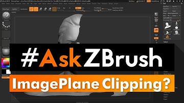 #AskZBrush: “After deleting an Image Plane I have this strange clipping effect that won