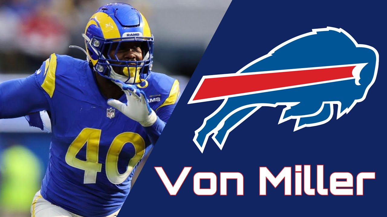 BUFFALO BILLS SIGN VON MILLER