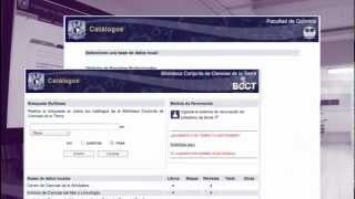 Tutorial - Buscar libros en el catalogo