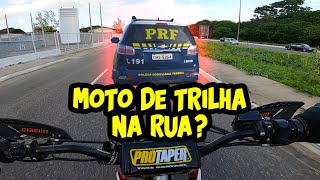 Moto de trilha pode andar na cidade? - Vedamotors