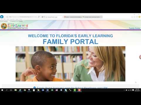 How to use the Florida Office of Early Learning's Family Portal