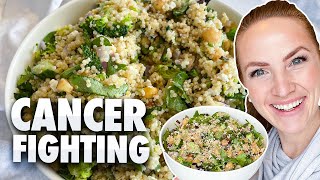 BEST Cancer Fighting Salad Recipe (SIMPLE & FAMILY FRIENDLY)