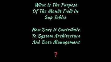 SAP ABAP INTERVIEW QUESTION