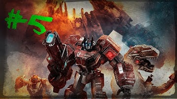 Transformers: Fall of Cybertron Full Walkthrough [PS4] PART 5: Cut and Run