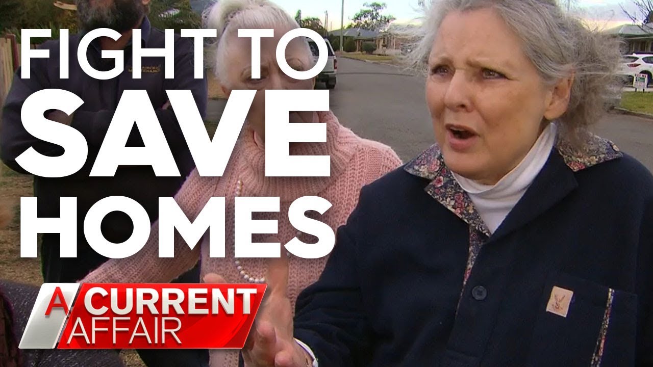 tracy grimshaw 2018 Aussie racing pioneer's fight to 'save' homes | A Current Affair