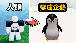 【Roblox】『😝超級企鵝🐧』從一小塊浮冰發展自己的企鵝帝國，最後居然還發展出發動機汽船 ! ! !