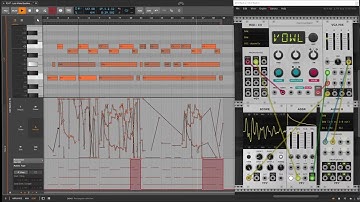 My little Eurorack 🍄  VCV Rack2 Pro + Bitwig