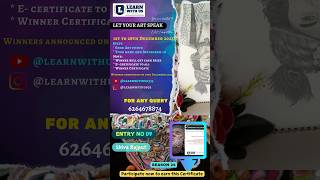 Make Your Art Viral! Join Season 24 Art Contest #shorts #art #drawing #learnwithus @learnwithus1333