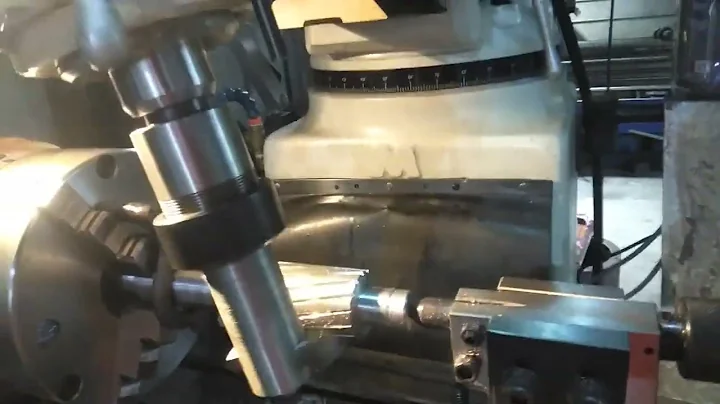 helical gear in vertical milling..made easy by Chevalier mill