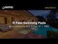 El paso swimming pools  79925  tx  915 7785111