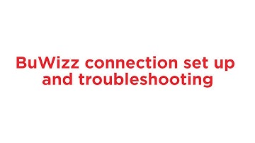 BuWizz connection set up and troubleshooting