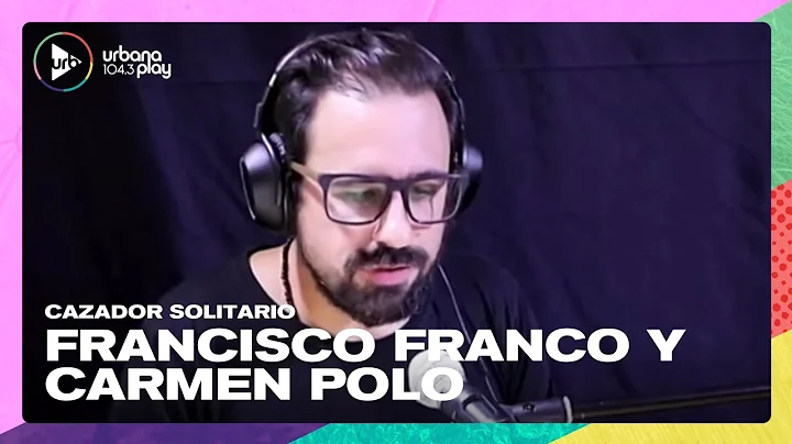 Francisco Franco y Carmen Polo en la columna de Ju...