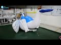 Hongyi white inflatable lucia with sphcan be custom