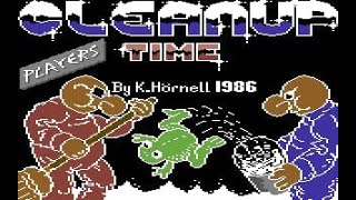 Commodore 64 - Pulizia - Cleanup Time - Puliamo L Albergo con Il Pipeline di Karl Hörnell