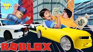 Ryan Plays Madcity In Roblox Lets Play Roblox Mad City With Ryans Daddy