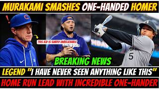 Breaking: Murakami Smashes One-Handed Homer — MLB Legend "I Have Never Seen Anything Like It"