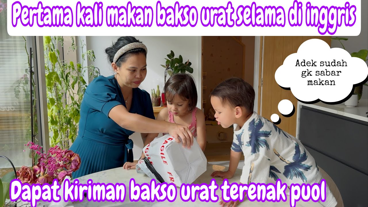 PERTAMA KALI MAKAN BAKSO URAT SELAMA DI INGGRIS || SERIUSAN BAKSO TEREBAK WAJIB COBA