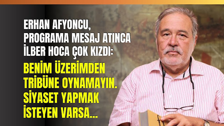 Erhan Afyoncu Programa Mesaj Atınca, İlber Hoca Çok Kızdı: Benim Üzerimden Tribüne Oynamayın...
