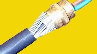 terminating steel wire armoured cable in 4 minutes