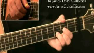 How To Play James Taylor You Can Close Your Eyes Introduction chords