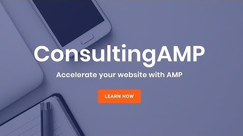 Mobirise Simple HTML Template - ConsultingAMP