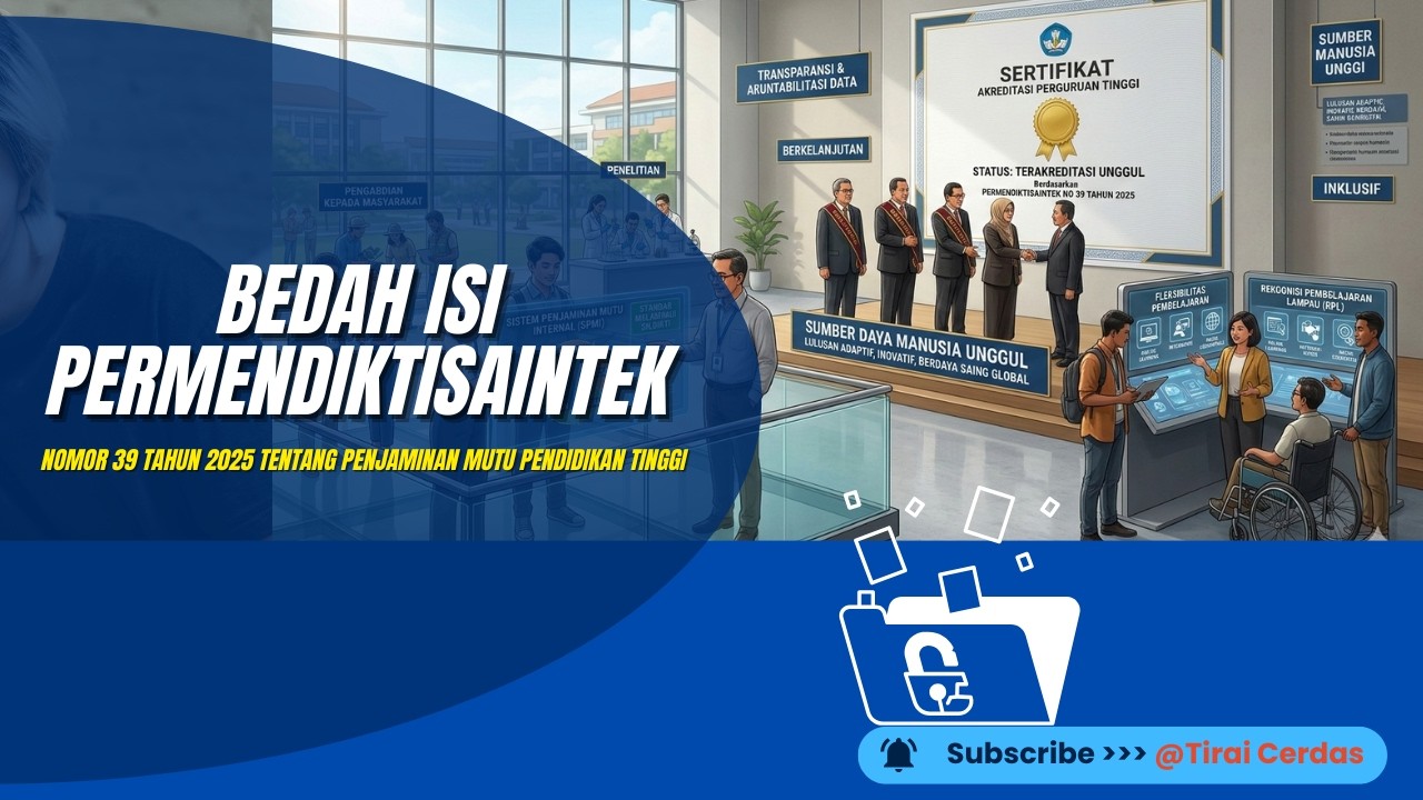 Bedah Isi Permenditisaintek No 39 Tahun 2025