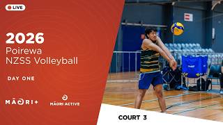 VOLLEYBALL | 2026 NZSS Volleyball Championships | Day One | Court 3