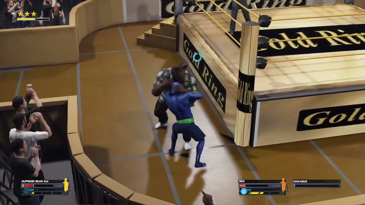 Cholo Supreme Bear 2nd vs red For the Twe X Division Title 